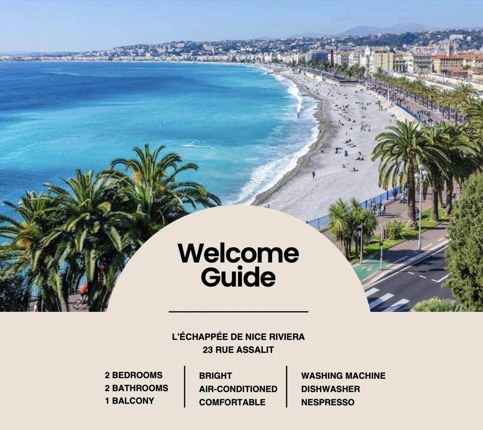 L'Echappee De Nice Riviera I Centre-Ville I Climatise I Proche Gare Et Plage I Ideal Couple Et Famille Exterior photo