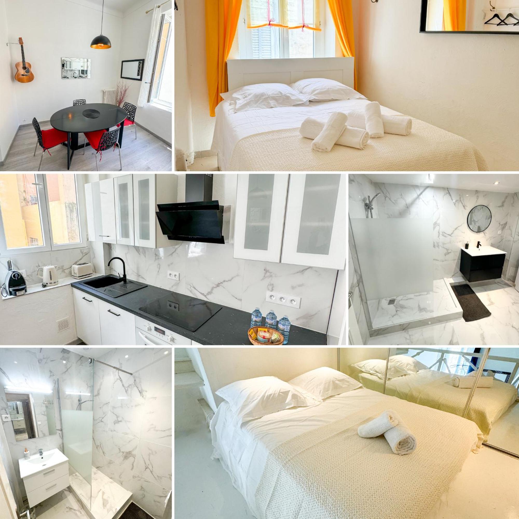 L'Echappee De Nice Riviera I Centre-Ville I Climatise I Proche Gare Et Plage I Ideal Couple Et Famille Exterior photo
